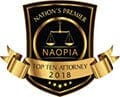 Nation's Premier | NAOPIA | Top Ten Attorney | 2018